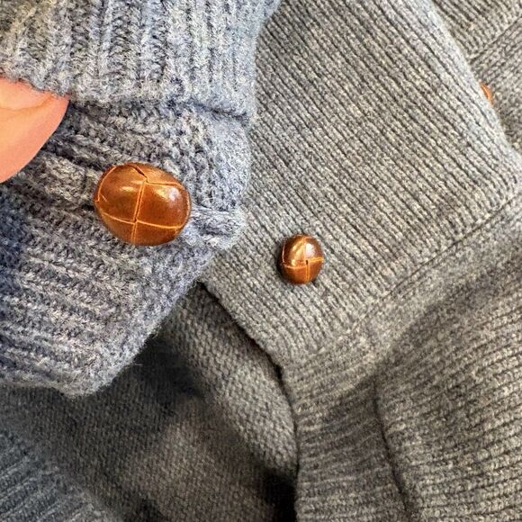 The Scotch House Men’s CARDIGAN Collar 100% Lambswool MADE IN SCOTLAND L XL - Picture 11 of 11